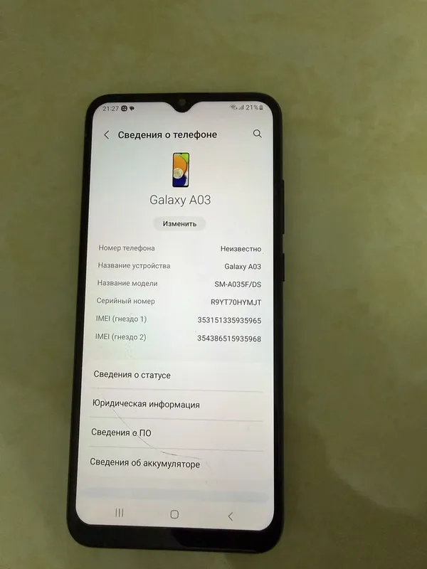 Samsung galaxy a03 sotiladi 4 Samsung galaxy a03 sotiladi 4