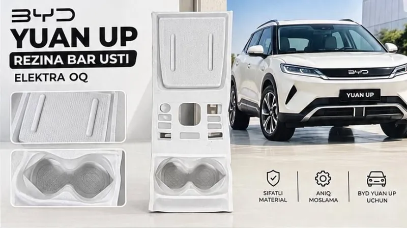 Для электромобиля BYD Yuan Up
На приборную панель и подстаканник 2