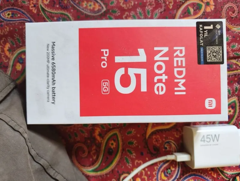 Redmi Note 15 Pro 5G 8/256, коробка и документы есть 1