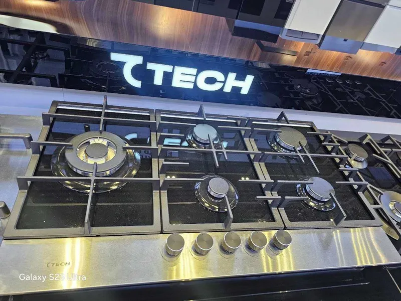 Варочная панель пять конфорок 7TECH + Доставка — фото 2