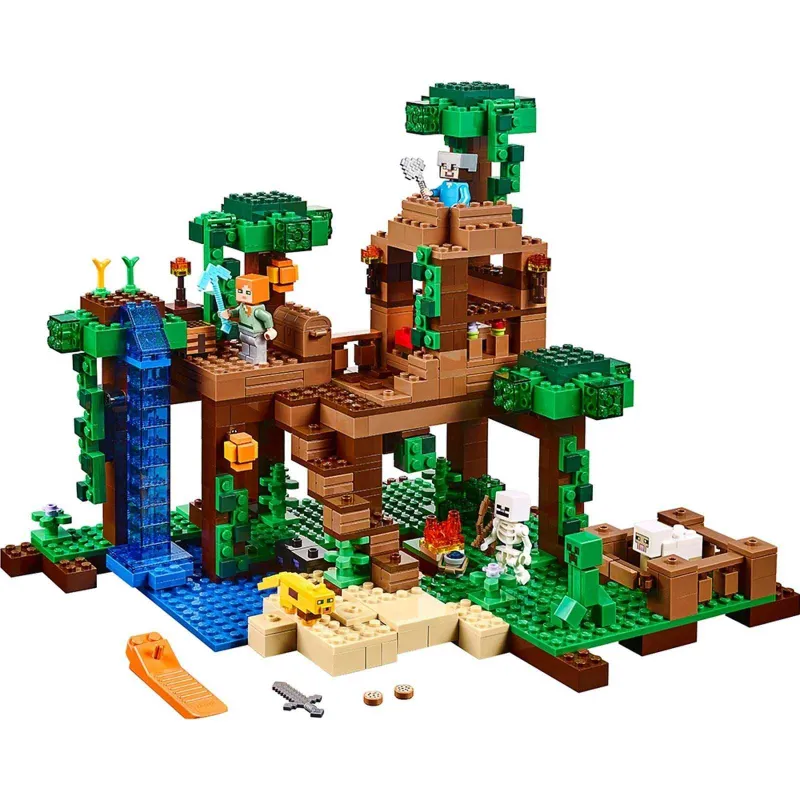 LEGO Minecraft 21125 Домик на дереве в джунглях Оригинал 1