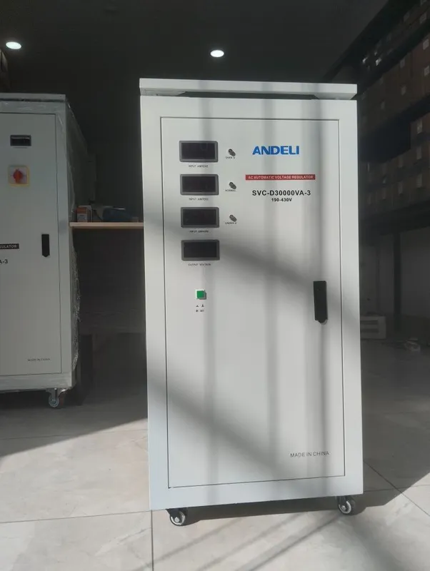 Stabilizator стабилизатор stipilzatr Andeli SVC 30-kva 190v-430v