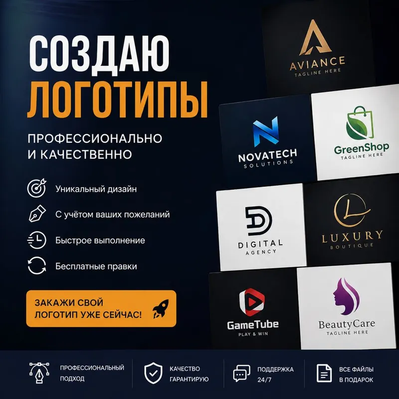 Создание Логотипа