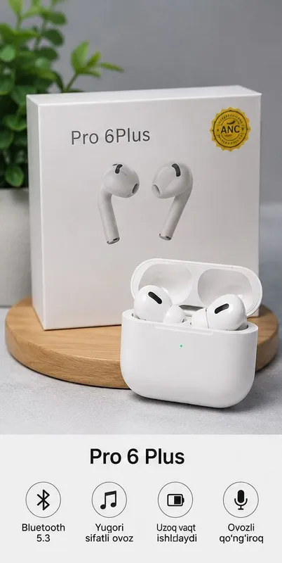 airpods, airpods6pro, airpods 4 — фото 1