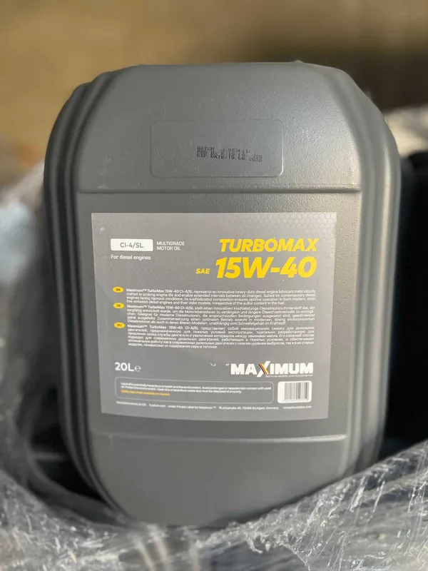 Maximum TurboMax 15w40 CI-4/SL 4 Maximum TurboMax 15w40 CI-4/SL 4