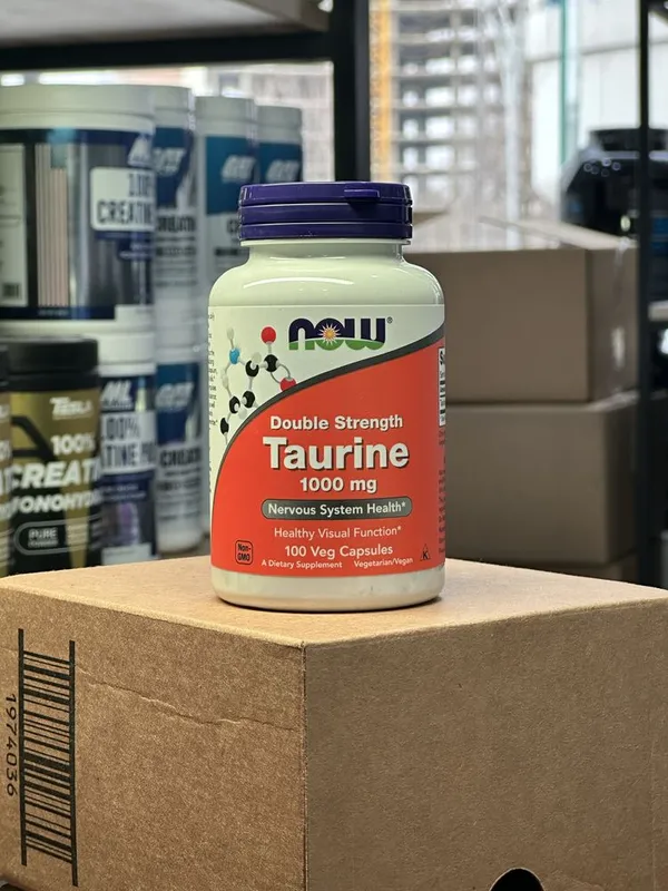 Now Taurine 1000 mg 100 kapsula 1 Now Taurine 1000 mg 100 kapsula 1