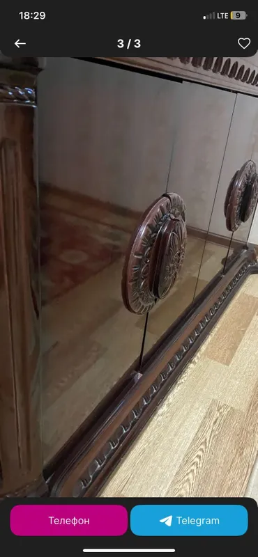 Элитный сервант / витрина (производство Дубай) — фото 1