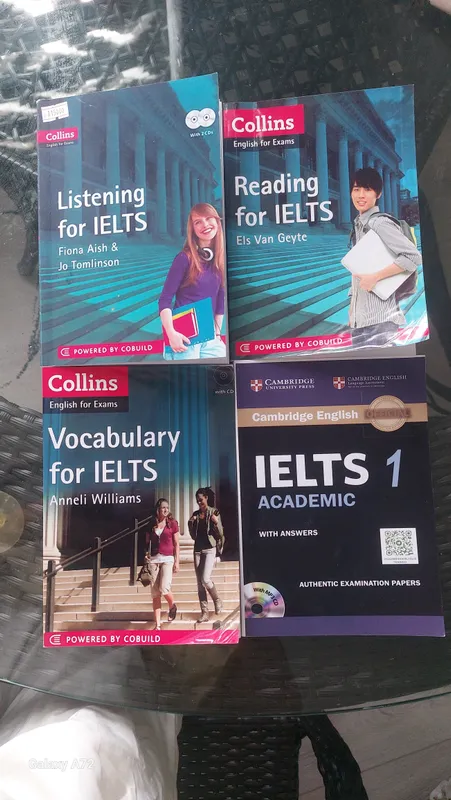 4taIELTSkitoblari toʻplami sotiladi IELTS tayorgar