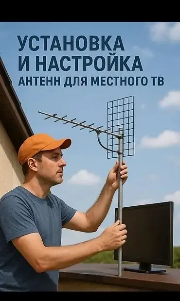 Установка и Настройка ремонт и местных антенн — фото 1