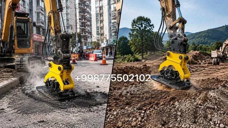 Ekskavator uchun trambovkalar || вибротрамбовка || вибротрамбовки
