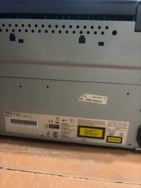Epson EPL-6200L 3 Epson EPL-6200L 3