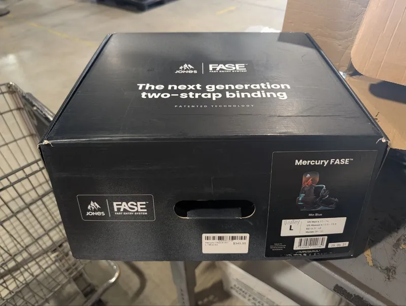Продам крепления Jones Mercury FASE — фото 1