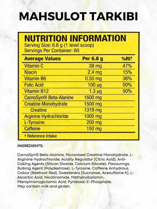 Energetik C4 ORIGINАL pre-workout, 60 posiya — фото 1