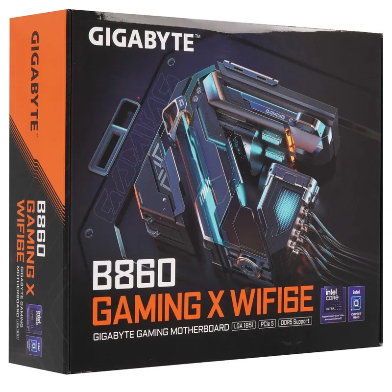 - Материнская плата MB Gigabyte B860 GAMING X WIFI6E DDR5 LGA1851 3 - Материнская плата MB Gigabyte B860 GAMING X WIFI6E DDR5 LGA1851 3