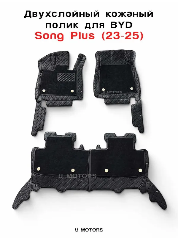 3D BYD poliklar, 3Д полики для BYD Yuan UP / DM-i / Song Plus Champion