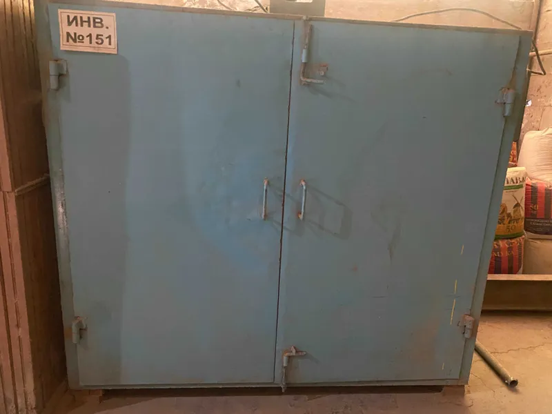 электрический сущильный шкаф обьем 2,13 м3