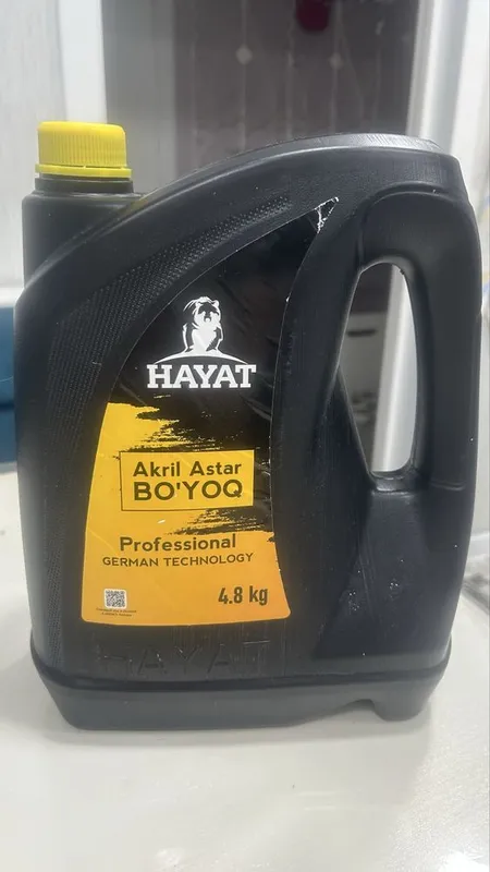Грунтовка акриловая «HAYAT» для стен. 1