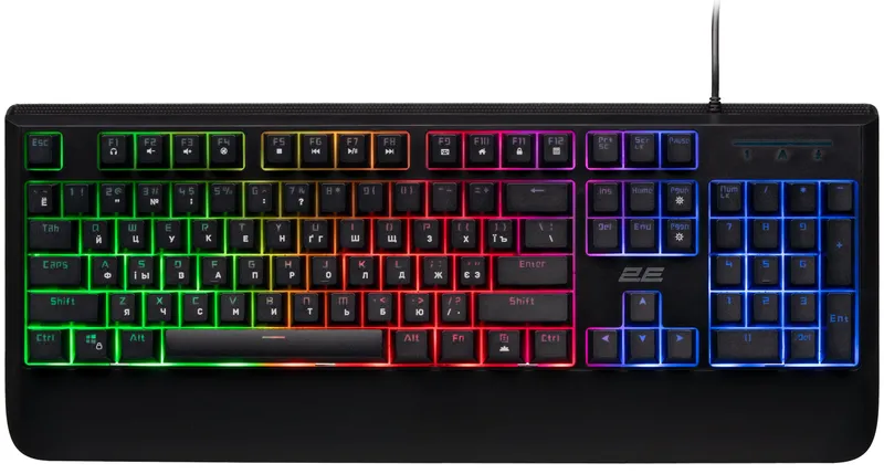 2E Gaming KG325 LED klaviaturasi, qora 4 2E Gaming KG325 LED klaviaturasi, qora 4