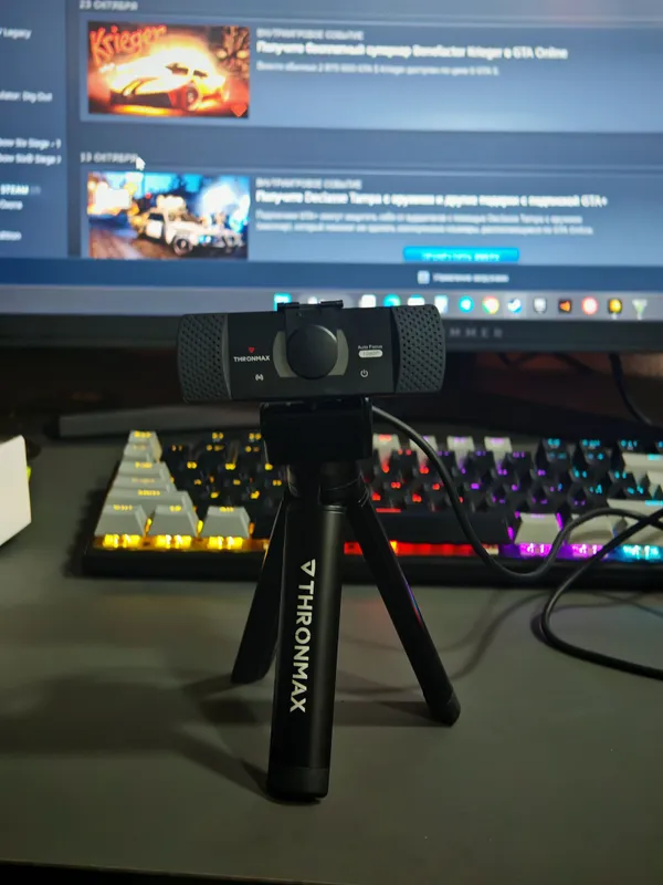 WebCamera Thronmax Stream GO X1 PRO WebCam — фото 1 WebCamera Thronmax Stream GO X1 PRO WebCam — фото 1