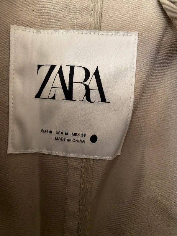 ZARA brendining kuzgi plashi 2
