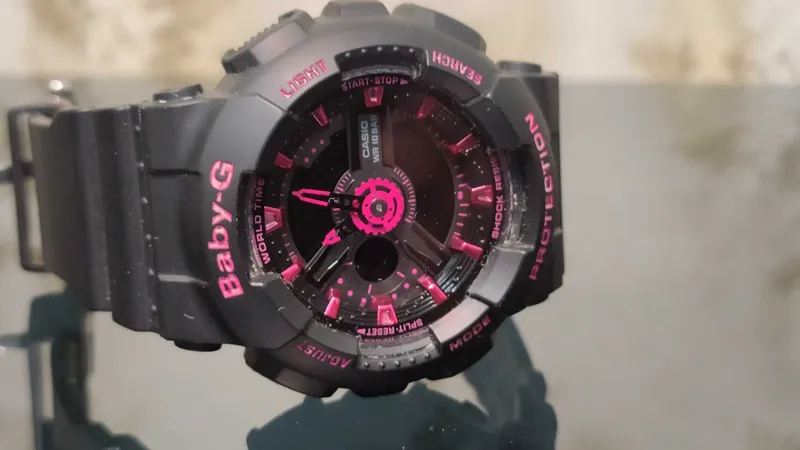 Часы Casio Baby-G BA-111-1A с хронографом — фото 4