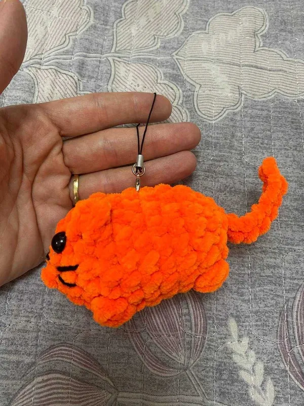 Кошка вязаная игрушка — фото 5