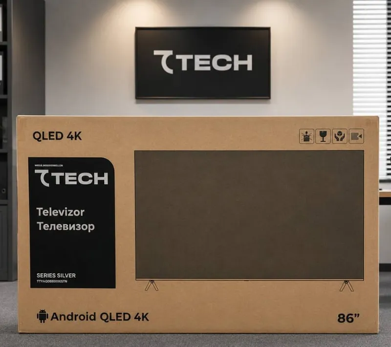 7Tech 86" 4K Smart TV (Android TV 13) televizori