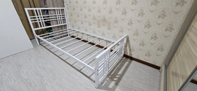 Односпальная кровать Loft krovat темир крават metal kalavat krovat 3 Односпальная кровать Loft krovat темир крават metal kalavat krovat 3