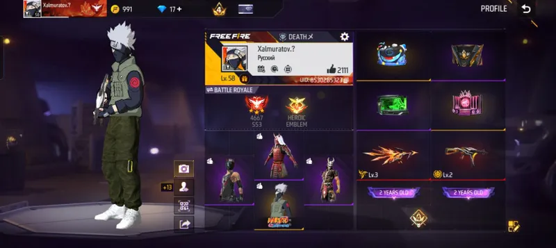 free fire akk satiladi narxi 250 ming 7 free fire akk satiladi narxi 250 ming 7