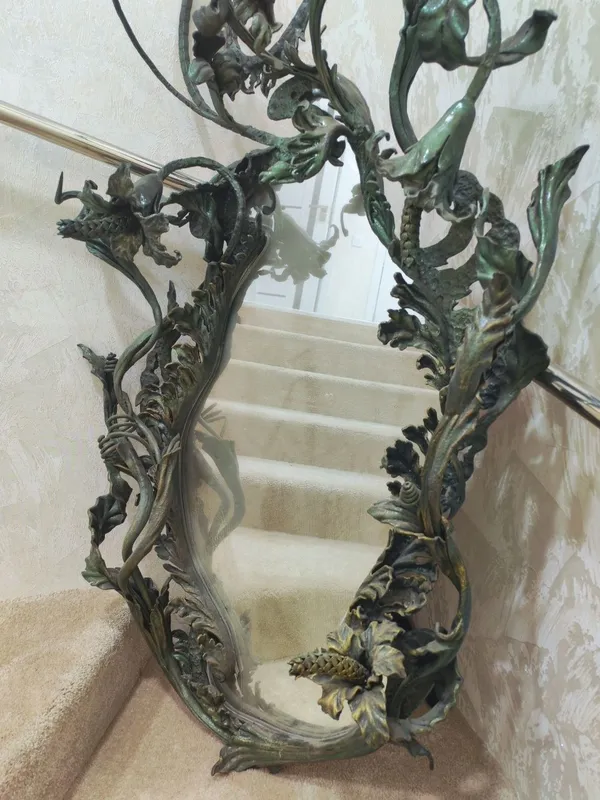 Эксклюзивное зеркало в стиле модерн (Art Nouveau) 1