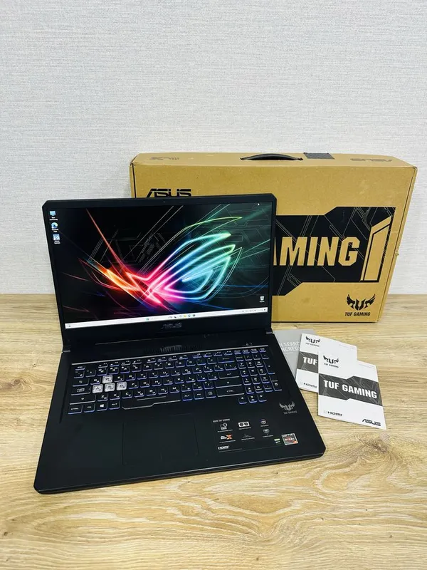 ASUS TUF GAMING Ryzen 7/16/512/GTX1650/17,3 Дисплей Идеал состояние 1 ASUS TUF GAMING Ryzen 7/16/512/GTX1650/17,3 Дисплей Идеал состояние 1