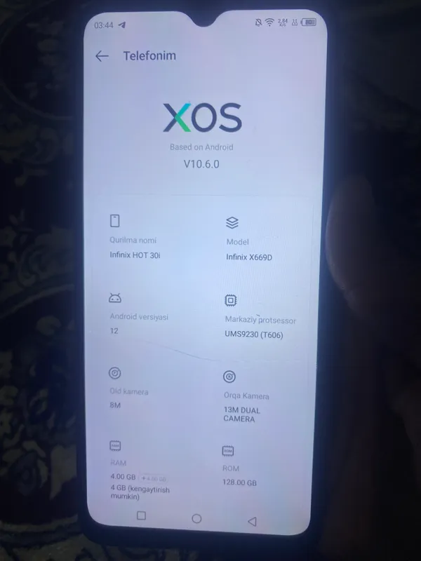 Infinix xot 30i
