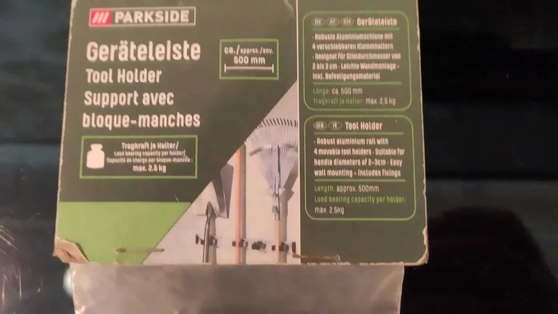 Parkside (Германия) - настенный держатель для инструментов 8 Parkside (Германия) - настенный держатель для инструментов 8
