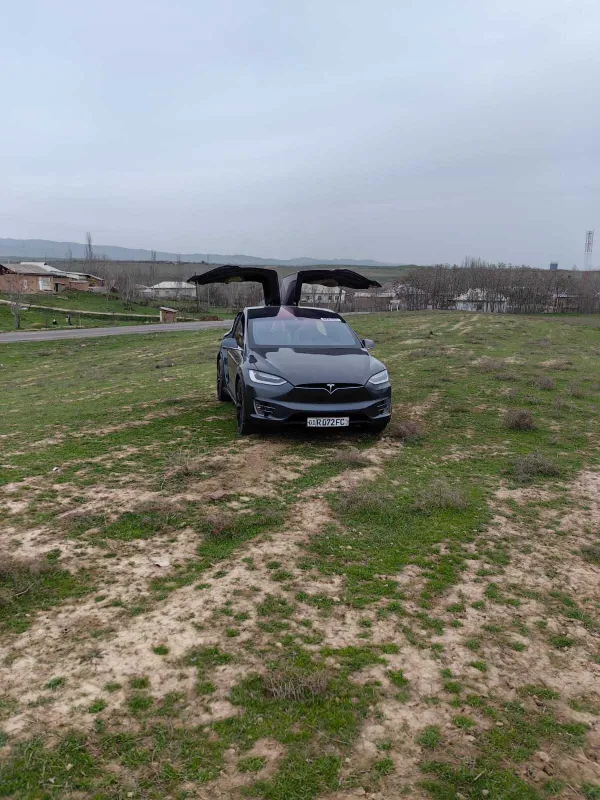 Tesla Model X в отличном состоянии . Батарея 600км . — фото 1