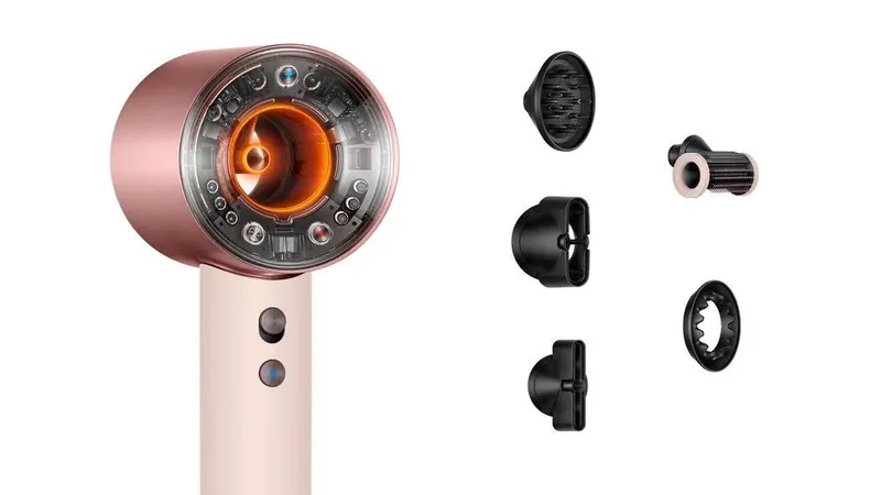 Dyson Supersonic Nural hair dryer Ceramic Pink / Rose Gold 3 Dyson Supersonic Nural hair dryer Ceramic Pink / Rose Gold 3