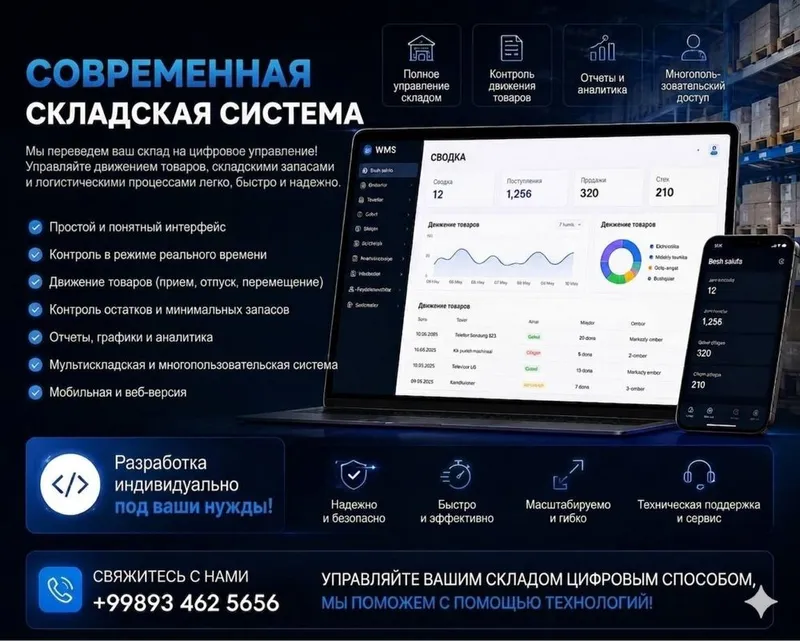 Biznesingnizni monitoring qilish uchun dastur yaratib beramiz — фото 1