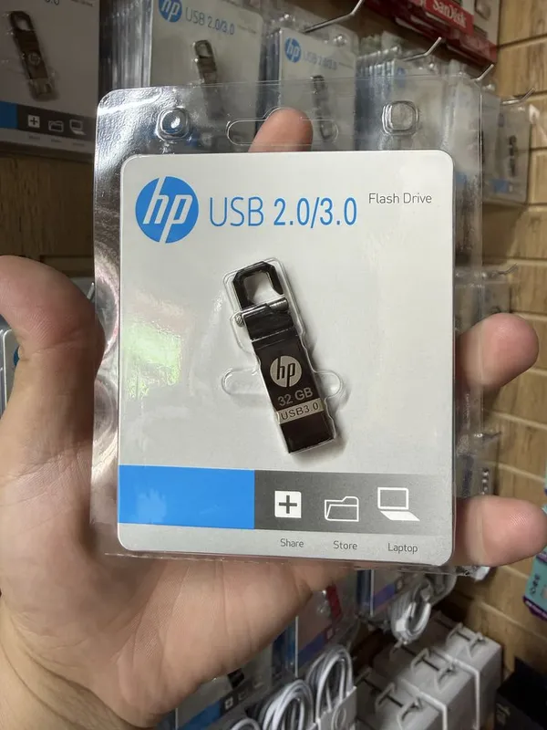 2 GB HP USB 2.0 Flashka Sifat zor Arzon Narxda garantyas bor ishonchli 1