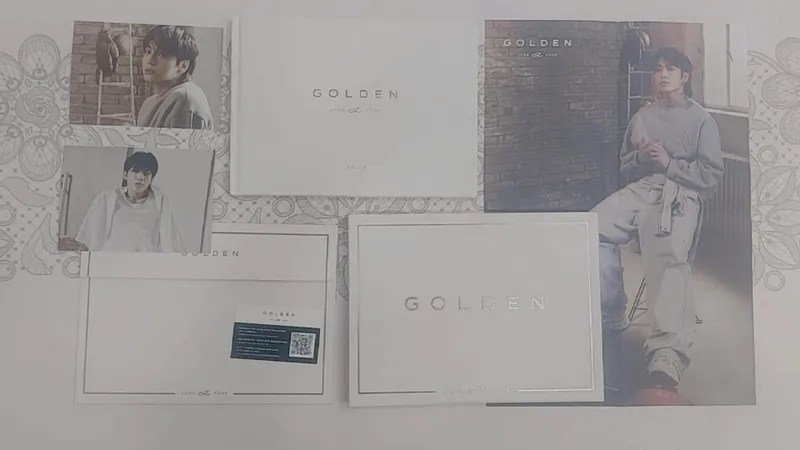 BTS JUNG KOOK "Golden" K-POP