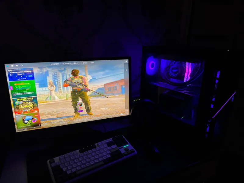 RTX 5080 + Ryzen 7 7800X3D o‘yin kompyuteri, to‘liq komplekt 2 RTX 5080 + Ryzen 7 7800X3D o‘yin kompyuteri, to‘liq komplekt 2