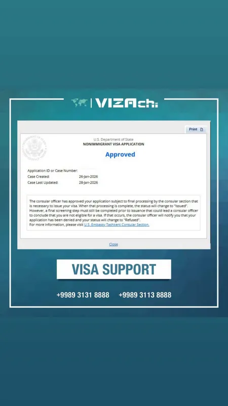 Amerika vizasi/ USA visa