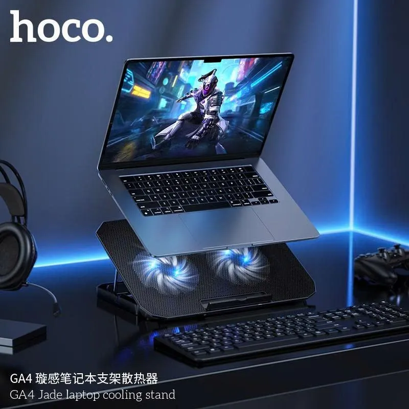 HOCO GA4 — охлаждающая подставка для ноутбука 12–17 1