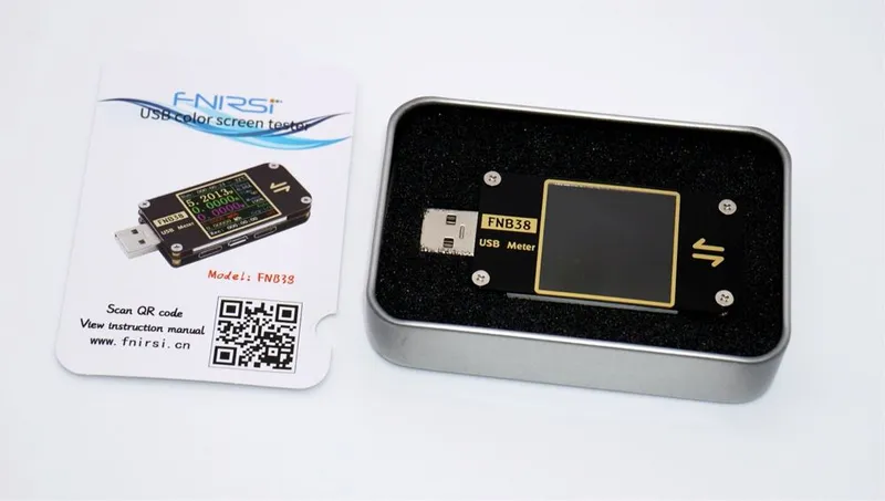 USB Тестер - Fnirsi FNB38 (100% Genuine) — фото 3