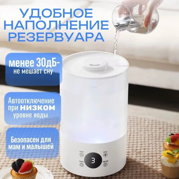 Увлажнитель воздуха для дома для офиса — фото 2