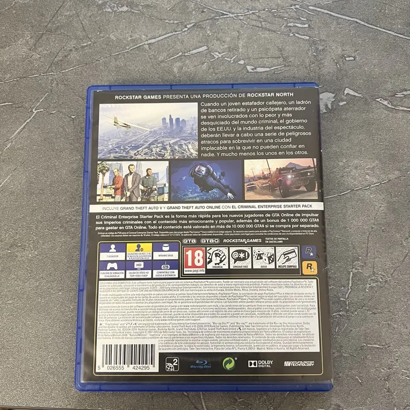 Playstation 4 disk GTA 5 Premium — фото 2