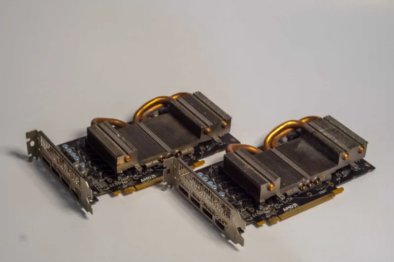 Видеокарты AMD Radeon RX 580 4GB (Голые платы / Samsung) - 2 шт.
