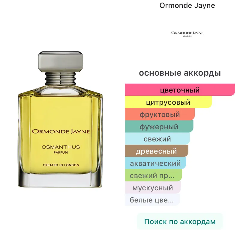 Osmantus aynan xoziri parfum