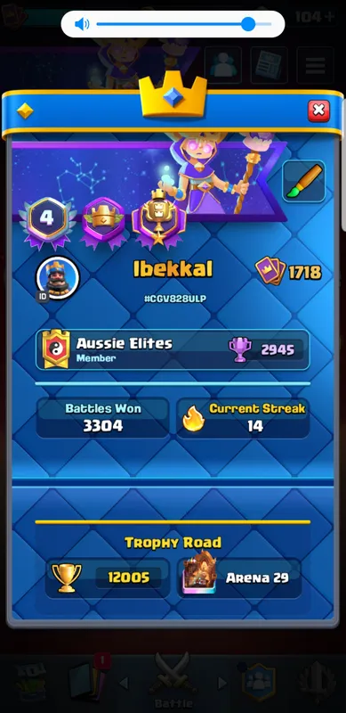 akkaunt clash royal 1
