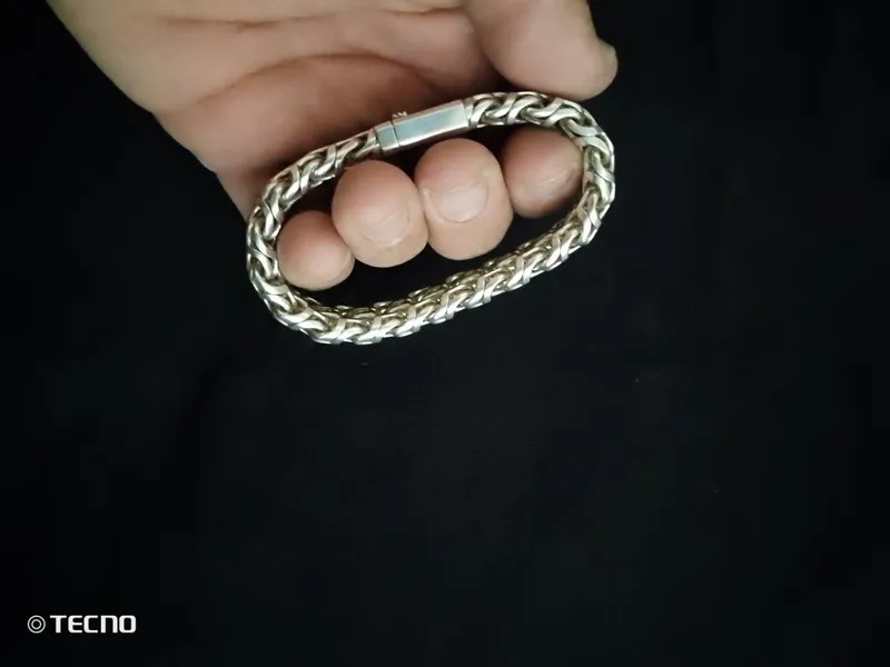 Браслет хип-хопа серебряный не дорого — фото 3 Браслет хип-хопа серебряный не дорого — фото 3