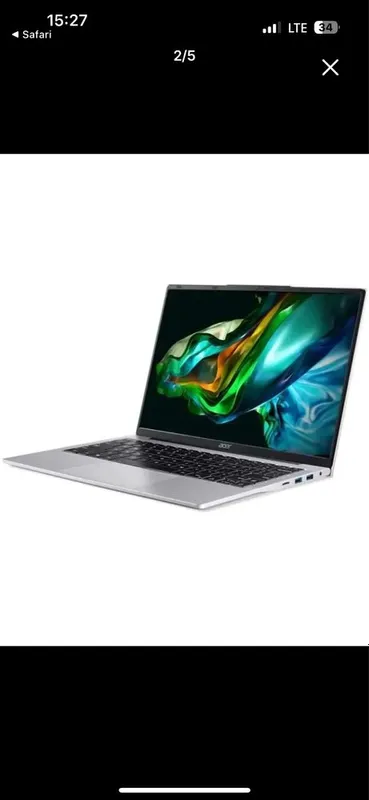 Noutbuk Acer. Aspire Lite N4500/ DDR4. 8GB/SSD512 GB/ 15.6 FHD — фото 1