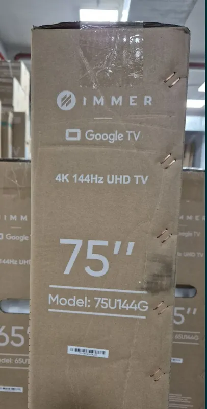 Телевизор IMMER 55/65/75/86 4K UHD Google TV Бесплатная доставка — фото 1